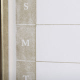 MENU I by Mercana Studio a Hand Embellished Textured Framed Art Print Matted under Glass by Mercana at Eve Furniture