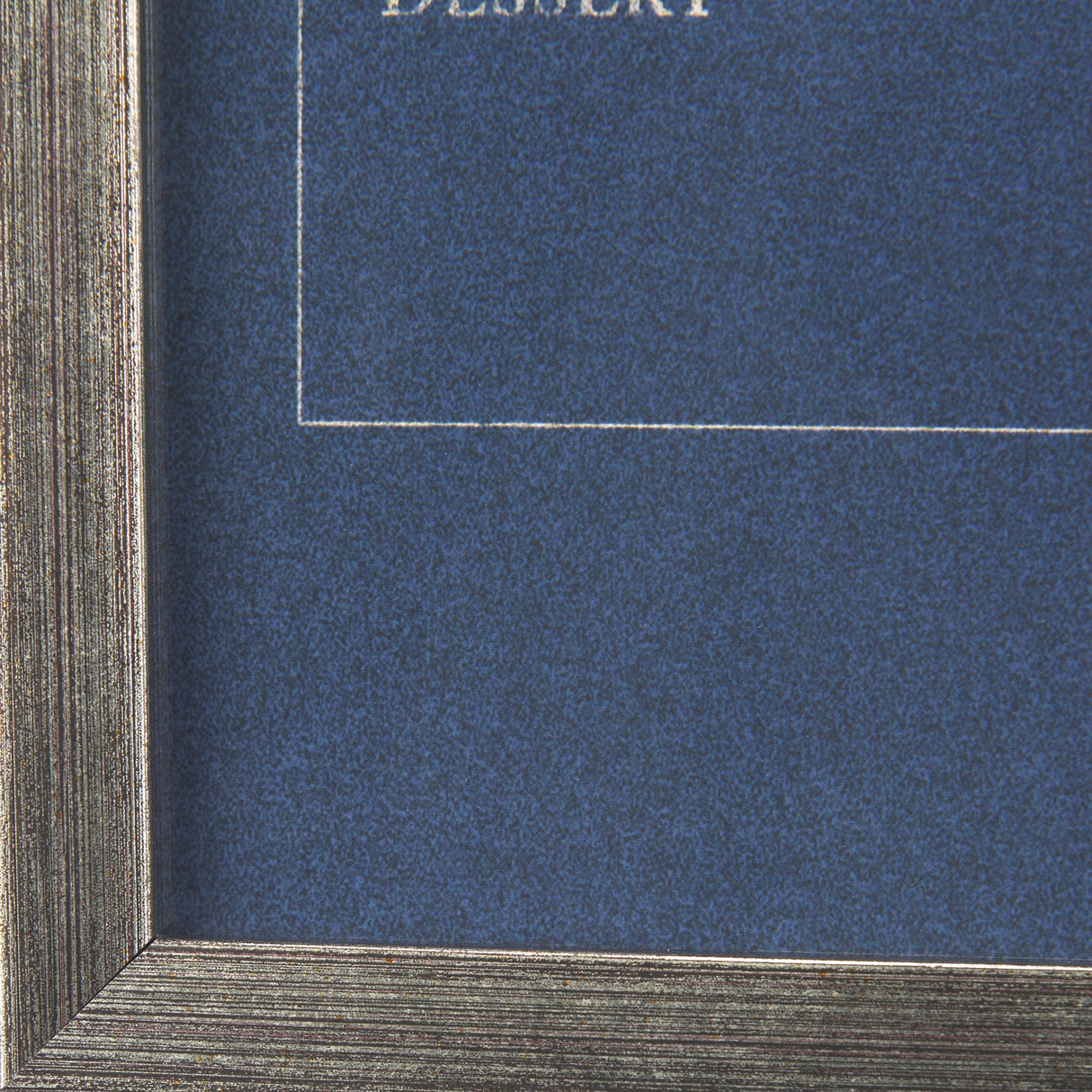 MENU II by Mercana Studio a Hand Embellished Textured Framed Art Print Matted under Glass by Mercana at Eve Furniture