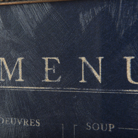 MENU II by Mercana Studio a Hand Embellished Textured Framed Art Print Matted under Glass by Mercana at Eve Furniture