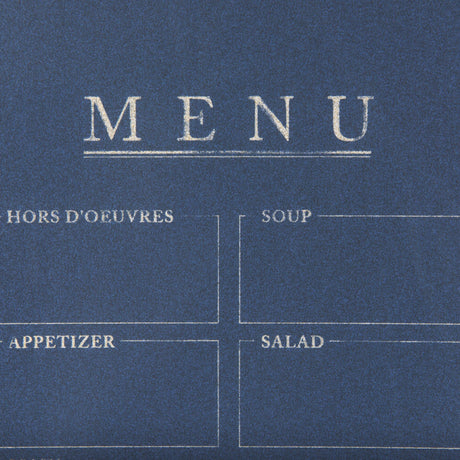 MENU II by Mercana Studio a Hand Embellished Textured Framed Art Print Matted under Glass by Mercana at Eve Furniture
