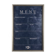 MENU II by Mercana Studio a Hand Embellished Textured Framed Art Print Matted under Glass by Mercana at Eve Furniture