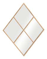 Meo Mirror Gold by Zuomod at Eve Furniture