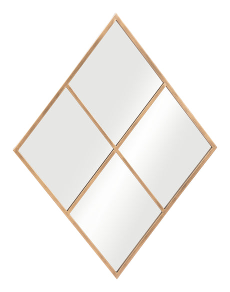 Meo Mirror Gold by Zuomod at Eve Furniture