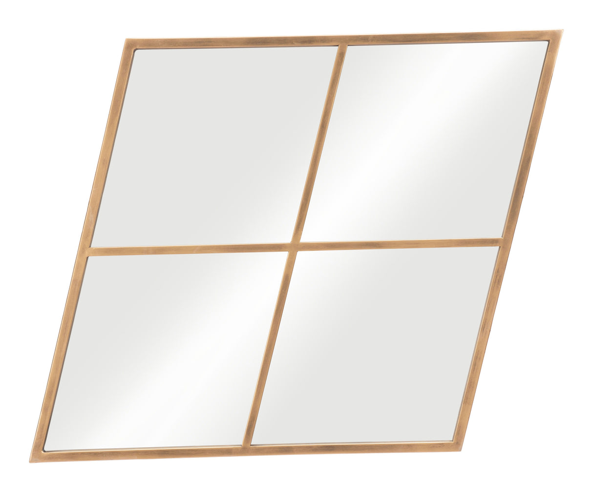 Meo Mirror Gold by Zuomod at Eve Furniture
