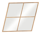 Meo Mirror Gold by Zuomod at Eve Furniture