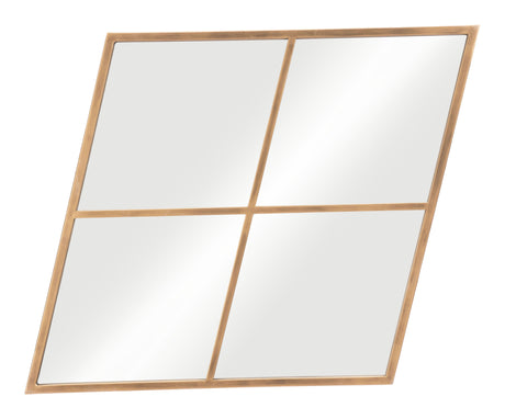 Meo Mirror Gold by Zuomod at Eve Furniture