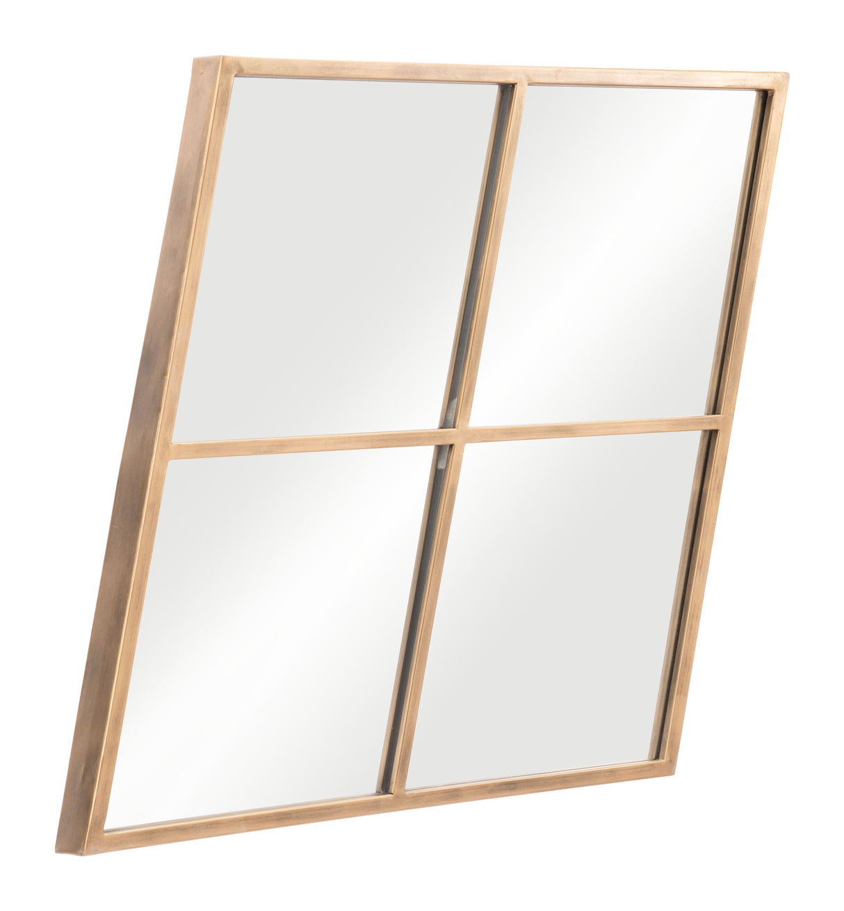 Meo Mirror Gold by Zuomod at Eve Furniture