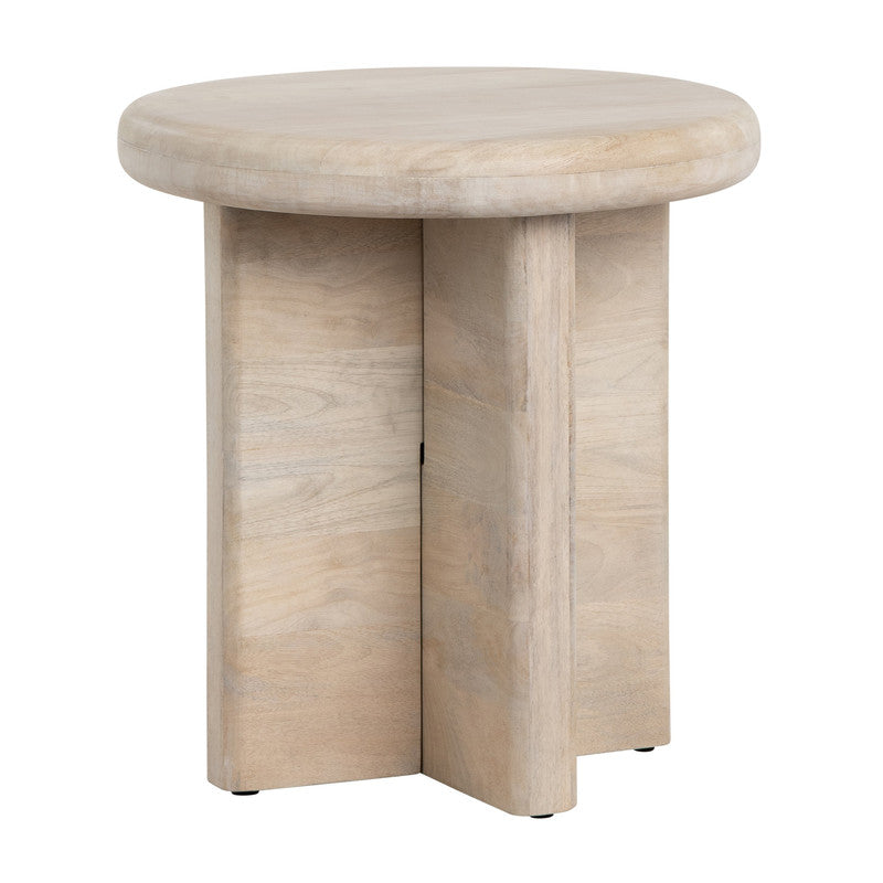 Mercer Tan End Table by Crestview at Eve Furniture
