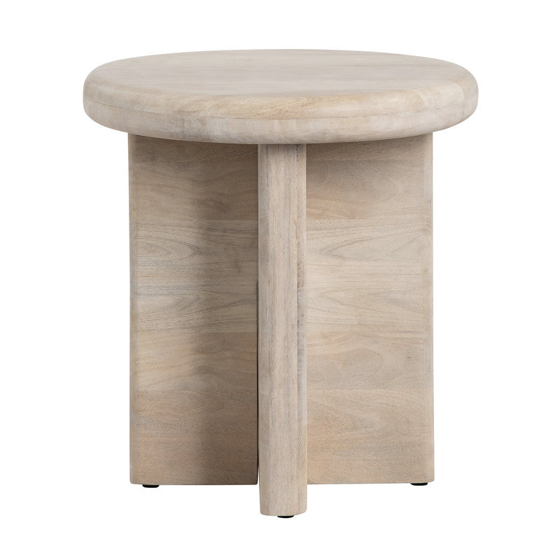 Mercer Tan End Table by Crestview at Eve Furniture