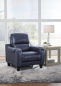 Mercomatic Ocean Dual Power Leather Recliner by Ashley at Eve Furniture