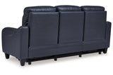 Mercomatic Ocean Dual Power Reclining Sofa and Loveseat by Ashley at Eve Furniture