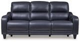 Mercomatic Ocean Dual Power Reclining Sofa by Ashley at Eve Furniture