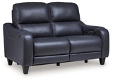 Mercomatic Ocean Power Reclining Loveseat