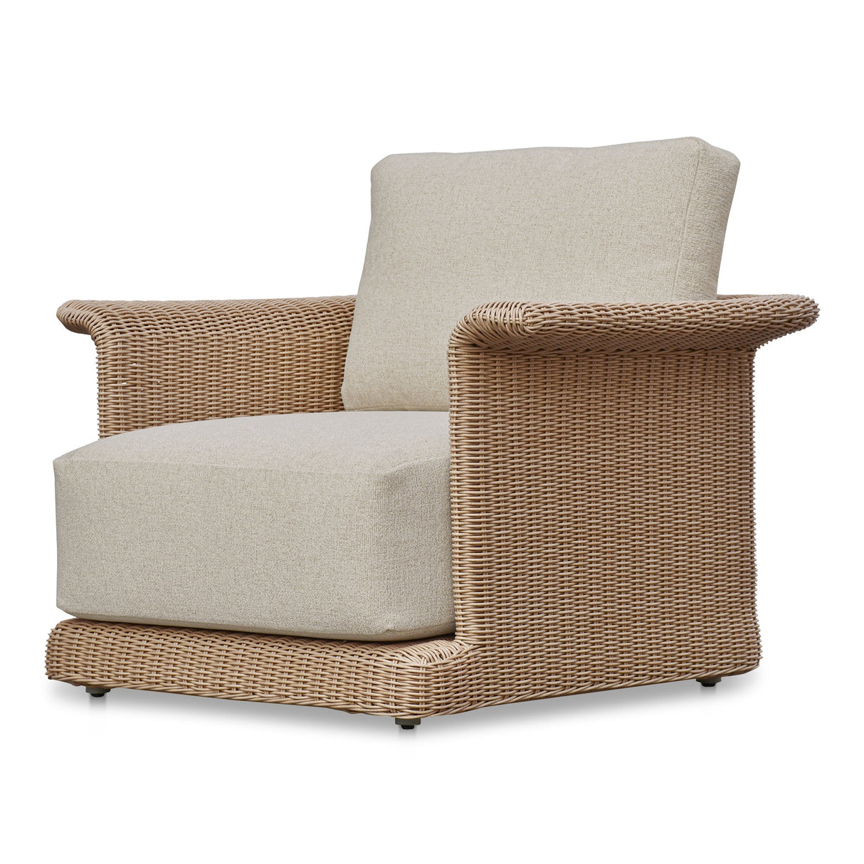 Meredith Beige Outdoor Accent Chair by Moe's Home at Eve Furniture