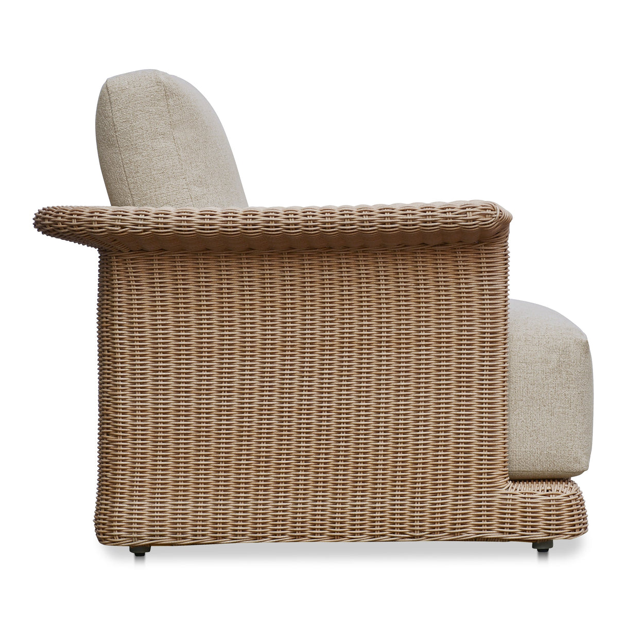 Meredith Beige Outdoor Accent Chair by Moe's Home at Eve Furniture
