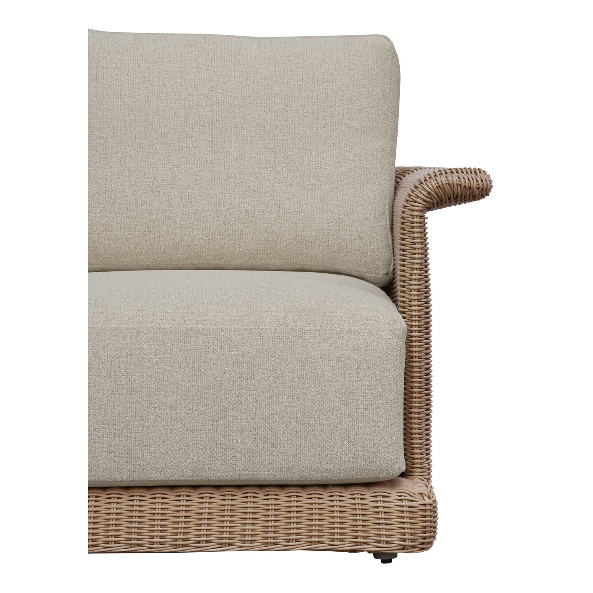 Meredith Beige Outdoor Accent Chair by Moe's Home at Eve Furniture