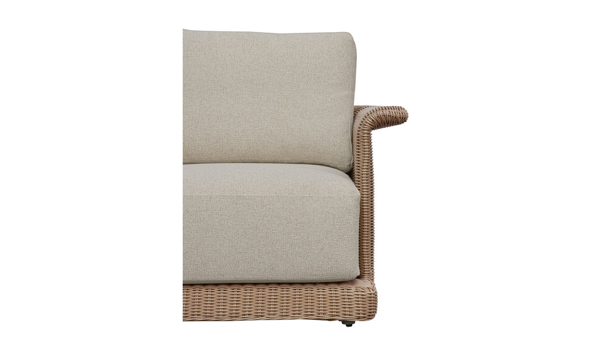 Meredith Outdoor Accent Chair Beige by Moe's Home at Eve Furniture