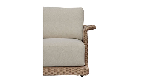 Meredith Outdoor Accent Chair Beige by Moe's Home at Eve Furniture