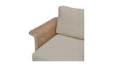Meredith Outdoor Accent Chair Beige by Moe's Home at Eve Furniture