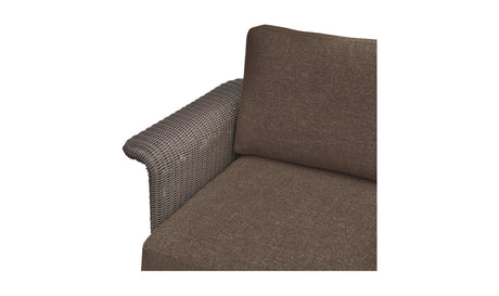 Meredith Outdoor Accent Chair Brown by Moe's Home at Eve Furniture