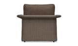 Meredith Outdoor Accent Chair Brown by Moe's Home at Eve Furniture