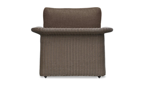 Meredith Outdoor Accent Chair Brown by Moe's Home at Eve Furniture