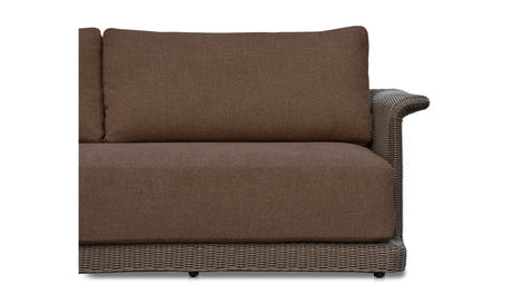 Meredith Outdoor Sofa Brown by Moe's Home at Eve Furniture