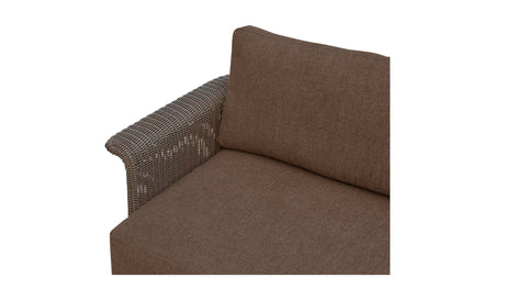 Meredith Outdoor Sofa Brown by Moe's Home at Eve Furniture