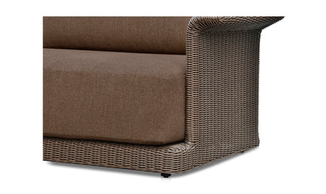 Meredith Outdoor Sofa Brown by Moe's Home at Eve Furniture