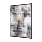 Merge Framed Canvas by Morgan McLaren a Hand Embellished Textured Framed Canvas by Mercana at Eve Furniture