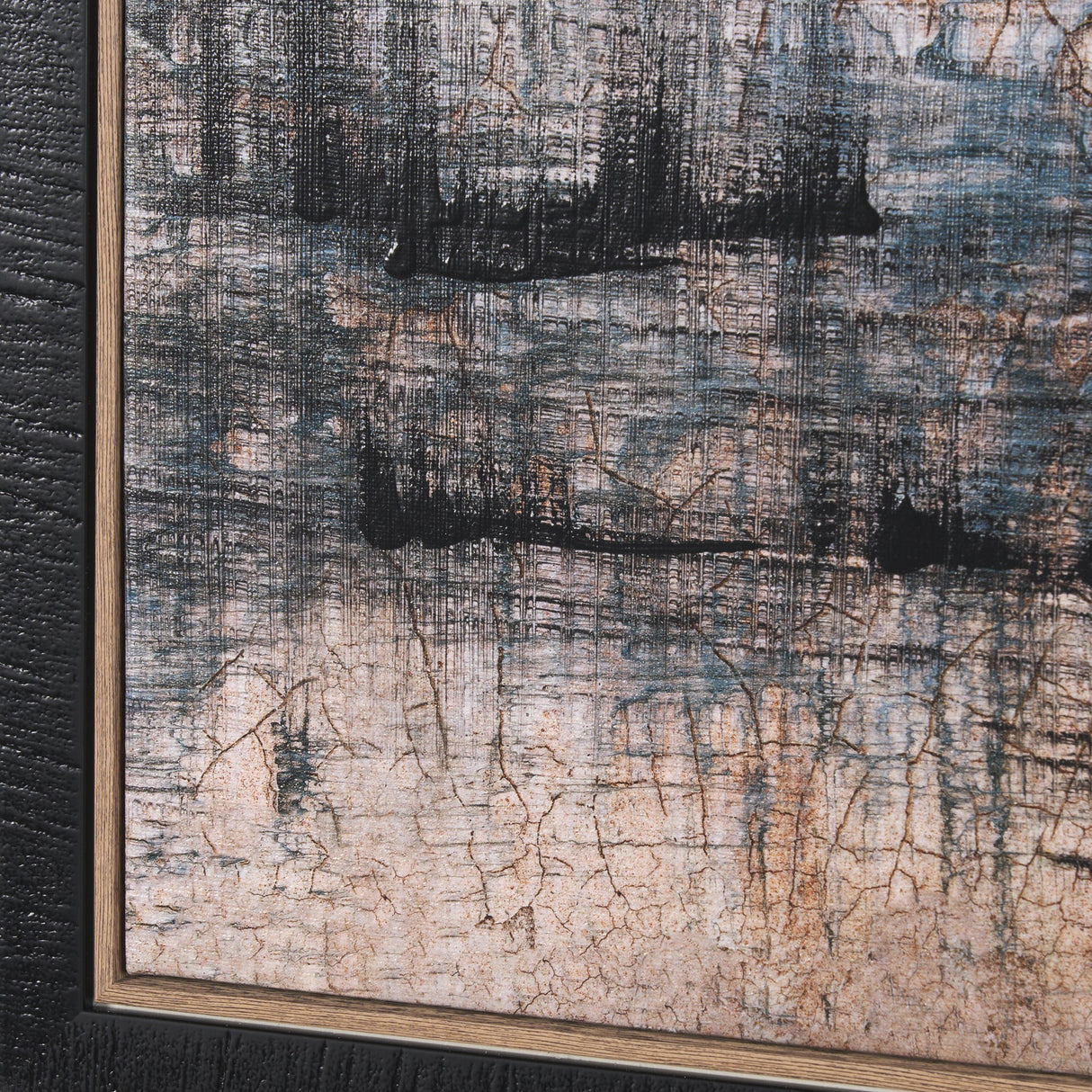 Merge Framed Canvas by Morgan McLaren a Hand Embellished Textured Framed Canvas by Mercana at Eve Furniture