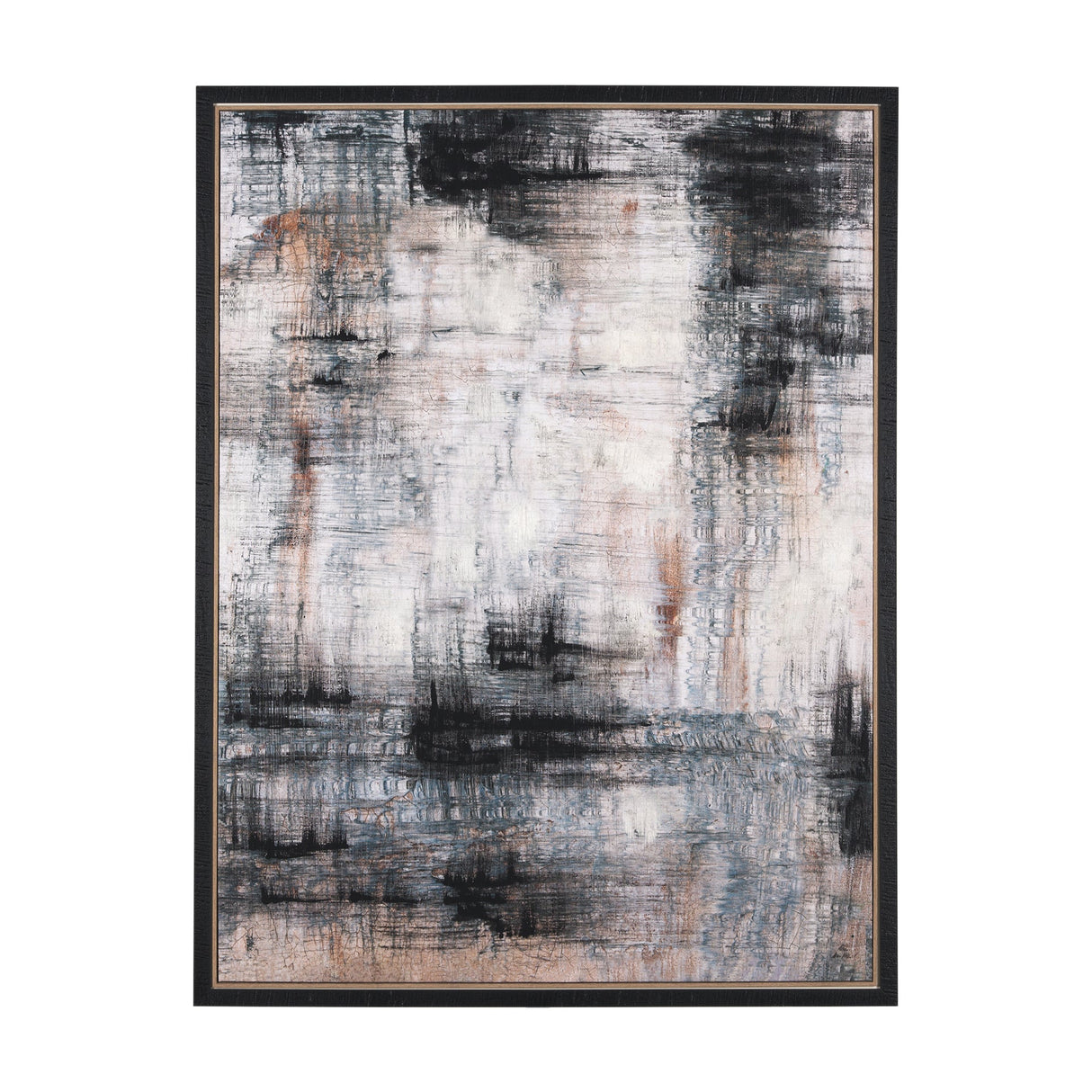 Merge Framed Canvas by Morgan McLaren a Hand Embellished Textured Framed Canvas by Mercana at Eve Furniture