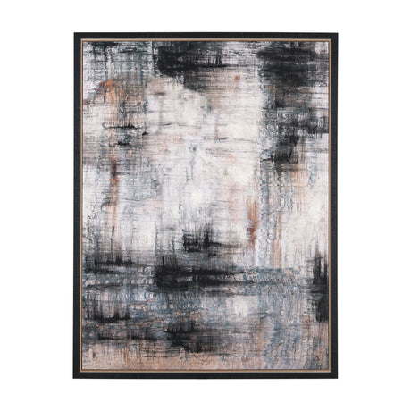 Merge Framed Canvas by Morgan McLaren a Hand Embellished Textured Framed Canvas by Mercana at Eve Furniture