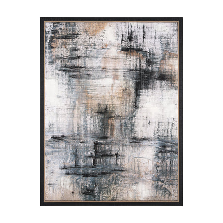 Merge Framed Canvas by Morgan McLaren a Hand Embellished Textured Framed Canvas by Mercana at Eve Furniture