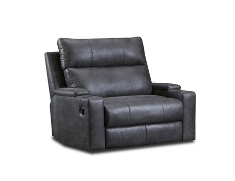 Merge Grey Oversized Recliner by Happy Homes at Eve Furniture