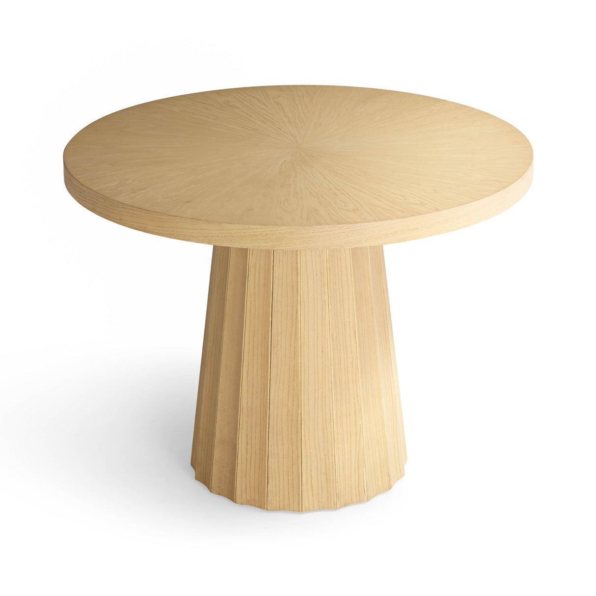 Meri Natural Round Dining Table by TOV Furniture at Eve Furniture