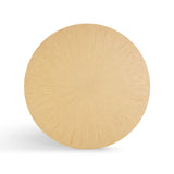 Meri Natural Round Dining Table by TOV Furniture at Eve Furniture