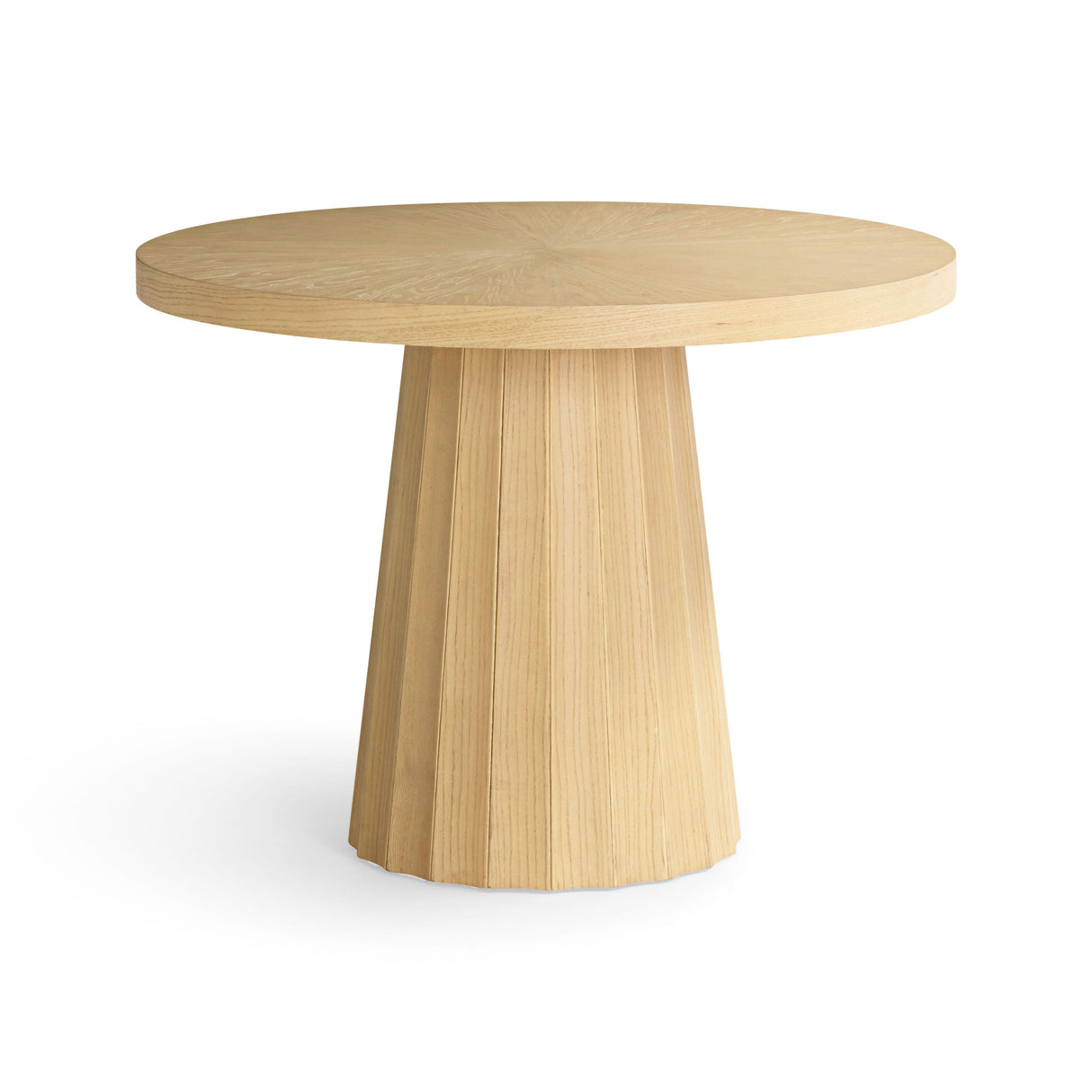 Meri Natural Round Dining Table by TOV Furniture at Eve Furniture