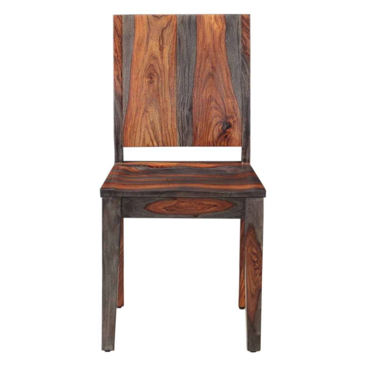 Meridian 17" Wood Dining Chair in Capri Sheesham, Set of 2 by Home Trends & Design at Eve Furniture