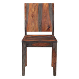 Meridian 17" Wood Dining Chair in Capri Sheesham, Set of 2 by Home Trends & Design at Eve Furniture