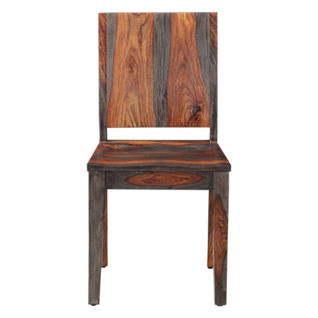 Meridian 17" Wood Dining Chair in Capri Sheesham, Set of 2 by Home Trends & Design at Eve Furniture