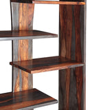 Meridian 34" Open Bookshelf in Capri Sheesham by Home Trends & Design at Eve Furniture