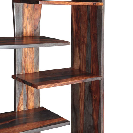 Meridian 34" Open Bookshelf in Capri Sheesham by Home Trends & Design at Eve Furniture