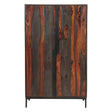 Meridian 35" Wide Tall Bar Cabinet in Capri Sheesham by Home Trends & Design at Eve Furniture