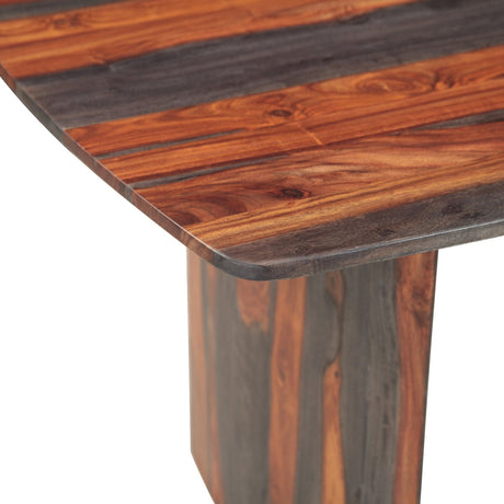 Meridian 68" Dining Table in Capri Sheesham by Home Trends & Design at Eve Furniture