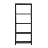 Meridian Black 4 Shelf Etagere by Crestview at Eve Furniture