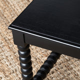 Meridian Black Cocktail Table by Crestview at Eve Furniture