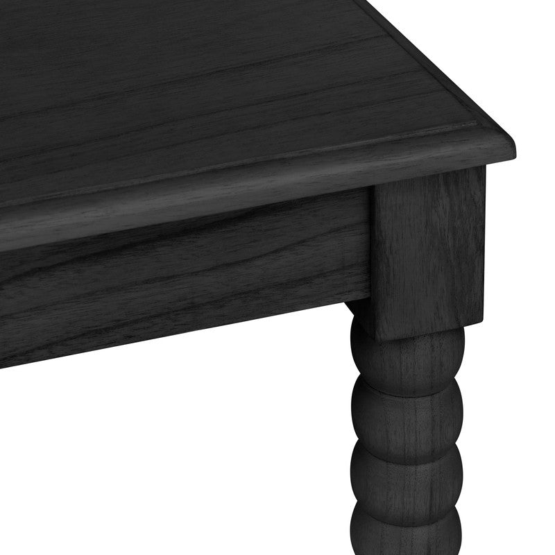 Meridian Black End Table by Crestview at Eve Furniture