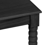 Meridian Black End Table by Crestview at Eve Furniture