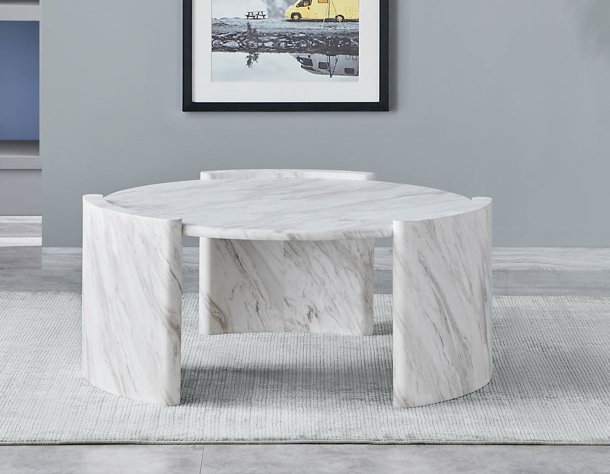 Merino Faux-Marble Cocktail Table Top